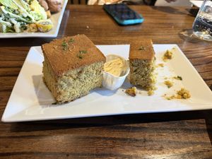 Dream cornbreadd  at ION - It's Only Natural Restaurant in Middletown