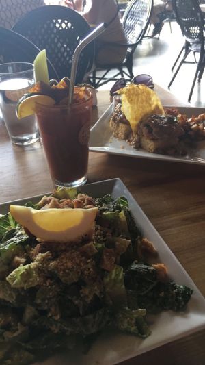 Bloody mary, Caesar salad and a special  at ION - It's Only Natural Restaurant in Middletown
