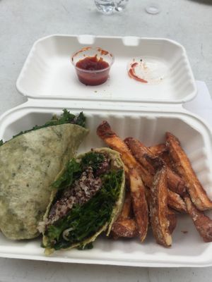 Cali Wrap Example 2 at ION - It's Only Natural Restaurant in Middletown