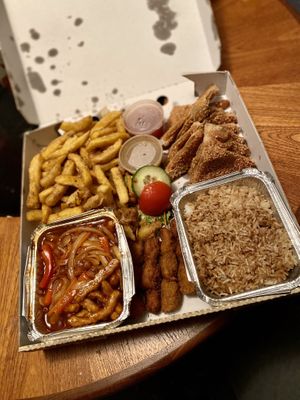 Munchie Box at Puti Vegan Cafe in Glasgow