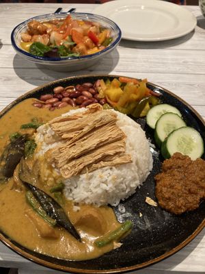 Nazi Kemal at Puti Vegan Cafe in Glasgow