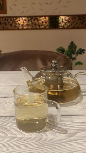 Green Tea at Puti Vegan Cafe in Glasgow