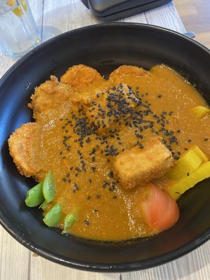 Katsu  at Puti Vegan Cafe in Glasgow