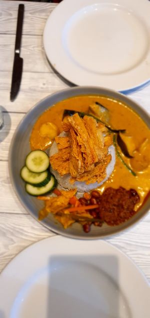 Nasi Lemak at Puti Vegan Cafe in Glasgow