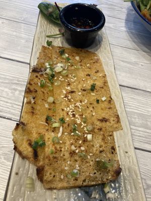 Potato pancake  at Puti Vegan Cafe in Glasgow