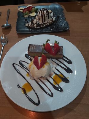 Cheesecake, incredible! at Puti Vegan Cafe in Glasgow