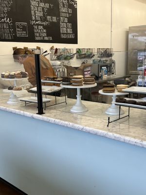 View of case  at Free Reign Bakery in Powell