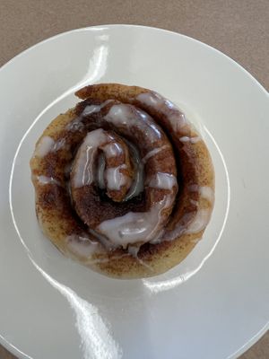 The best cinnamon roll  at Free Reign Bakery in Powell