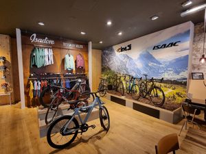 Bike shop at Alley Cat in Maastricht