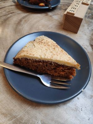 "Vegan carrot cake" at Alley Cat in Maastricht