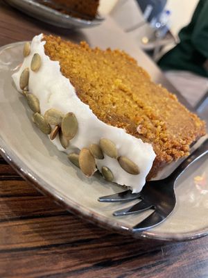 Pumpkin cake  at Alley Cat in Maastricht