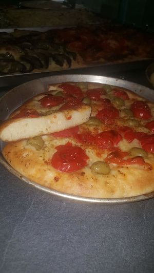 Focaccia Barese at Fornacàlia Bakery in Termoli