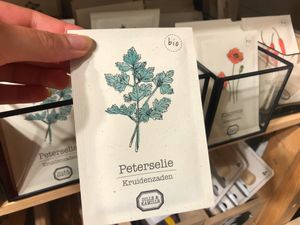 Organic seeds at Dille & Kamille Cafe in Maastricht