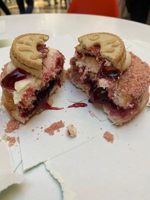 The Gordon Jamsay was very sweet! at Doughnut Time in East London