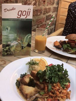 Summer tofu & nori bowl! at Goji Vegetarian Cafe and Deli in York