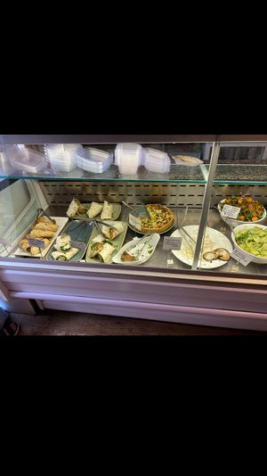 Food that can be taken away  at Goji Vegetarian Cafe and Deli in York