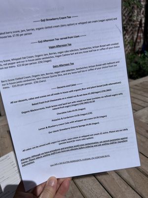   at Goji Vegetarian Cafe and Deli in York