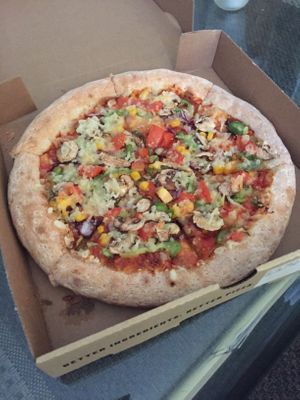  Vegan Sheese® Garden Party at Papa John's in Hilversum