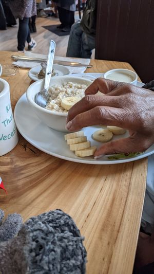 Oatmeal at Claire's Corner Copia in New Haven