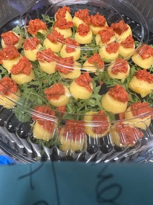 Polenta Bites, from our catering menu  at Claire's Corner Copia in New Haven