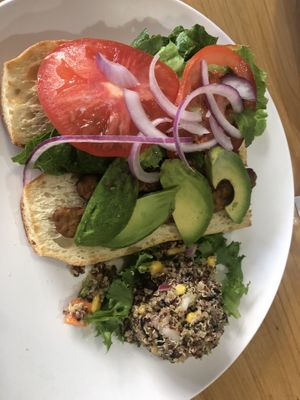 Soy BLT  at Claire's Corner Copia in New Haven