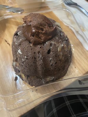 Chocolate banana bundt cake  at Claire's Corner Copia in New Haven