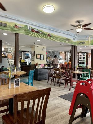 First here for breakfast and tempted to stay for lunch too!!   at Claire's Corner Copia in New Haven