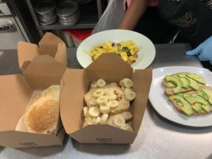 Breakfast to-go at Claire's Corner Copia in New Haven