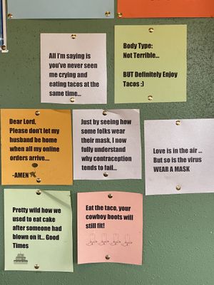 Funnies  at Island Taco in Waimea