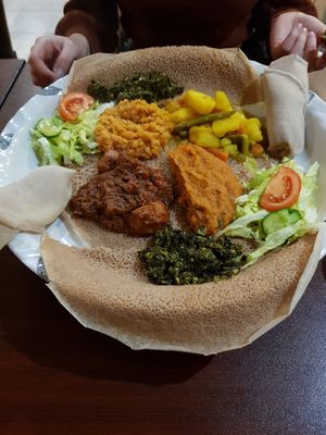  at Afrikaans Restaurant Seni in Almere