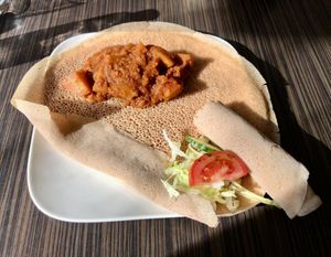   at Afrikaans Restaurant Seni in Almere