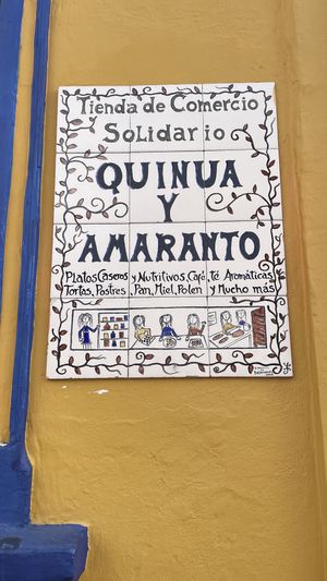   at Quinua y Amaranto in Bogota