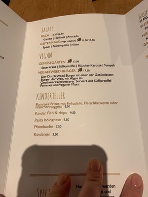 Vegan options at De Zeezot in Westkapelle
