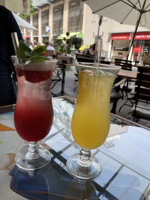 Homemade lemonade - Café Lichtenberg, Cologne  at Café Lichtenberg in Cologne