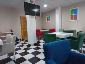 Inside the restaurant at Cigköfte Evi in Prizren