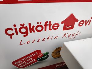 Restaurant Name at Cigköfte Evi in Prizren