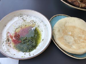 Labaneh at Khudari in Tel Aviv