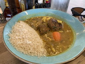 Maftoul (actually couscous, grains are in the thin side) at Khudari in Tel Aviv