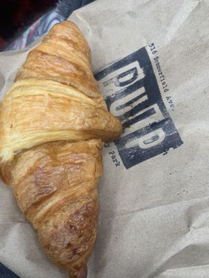 the flakiest croissant omnomnomnomnom   at Pulp in Asbury Park