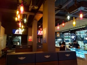 Interior at Creams Cafe - Kentish Town in North London