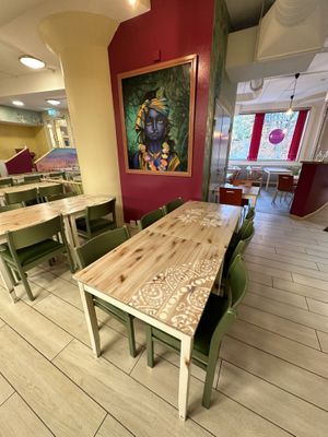 Peace & love   at Kasvisravintola Brindavan & Bhajan Cafe in Helsinki