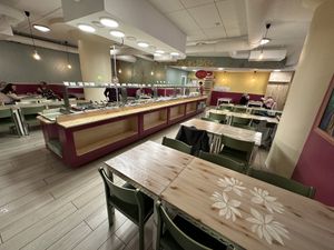 Massive buffet   at Kasvisravintola Brindavan & Bhajan Cafe in Helsinki