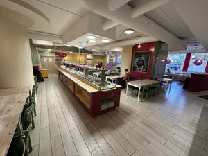 Free tea & coffee & amazing filtered water 💦   at Kasvisravintola Brindavan & Bhajan Cafe in Helsinki