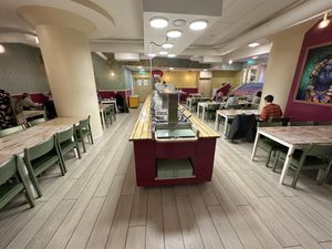 Huge buffet again   at Kasvisravintola Brindavan & Bhajan Cafe in Helsinki