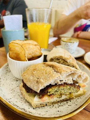   at Cafe de la Mañana in Cartagena