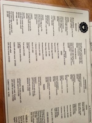 Had the falafel, avo salad and crispy potatoes - - all were delicious.
Service was good too though they messed up the bill, but were quick to fix it.
100% recommend it. at Cafe de la Mañana in Cartagena