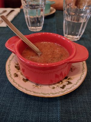 Gazpacho at L'un Pour Tous in Condom