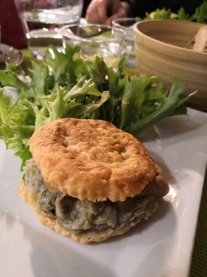 Menu of the day, starter at L'un Pour Tous in Condom