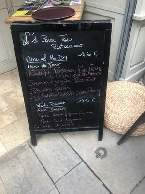 Tagesmenue   at L'un Pour Tous in Condom