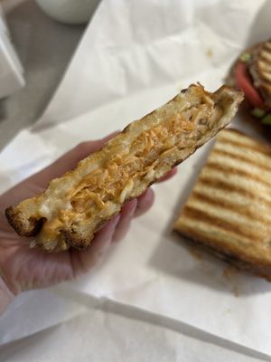 Tempeh reuben at Edge of the Woods Natural Market in New Haven